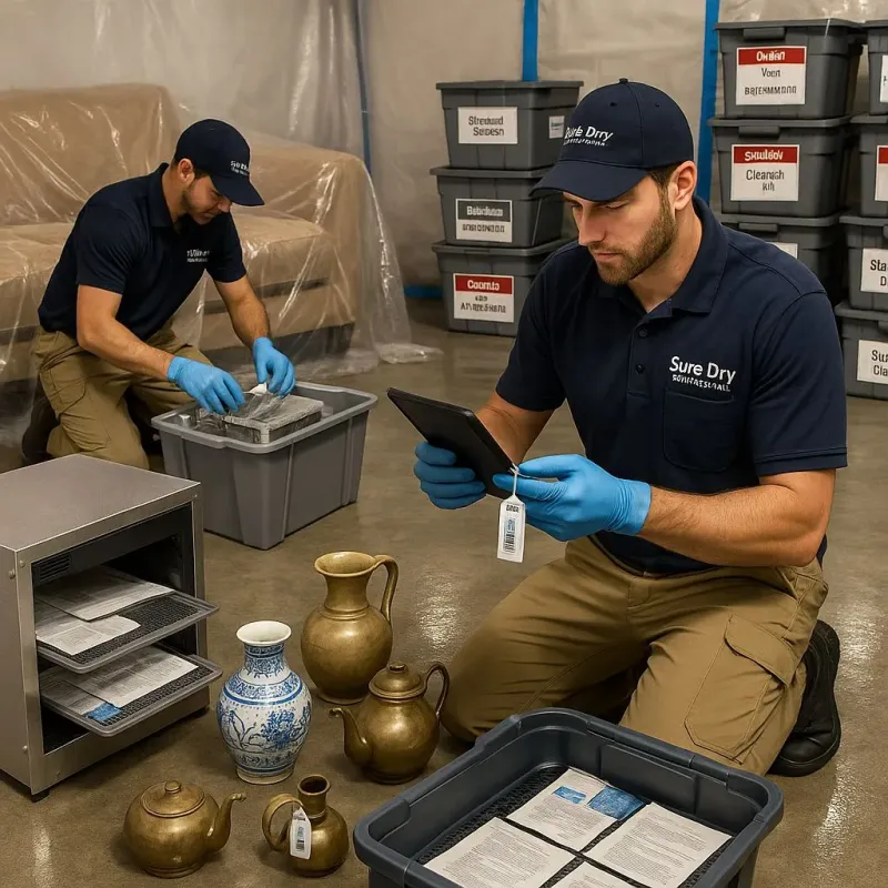 Content Protection and Restoration process in Blue Earth, MN