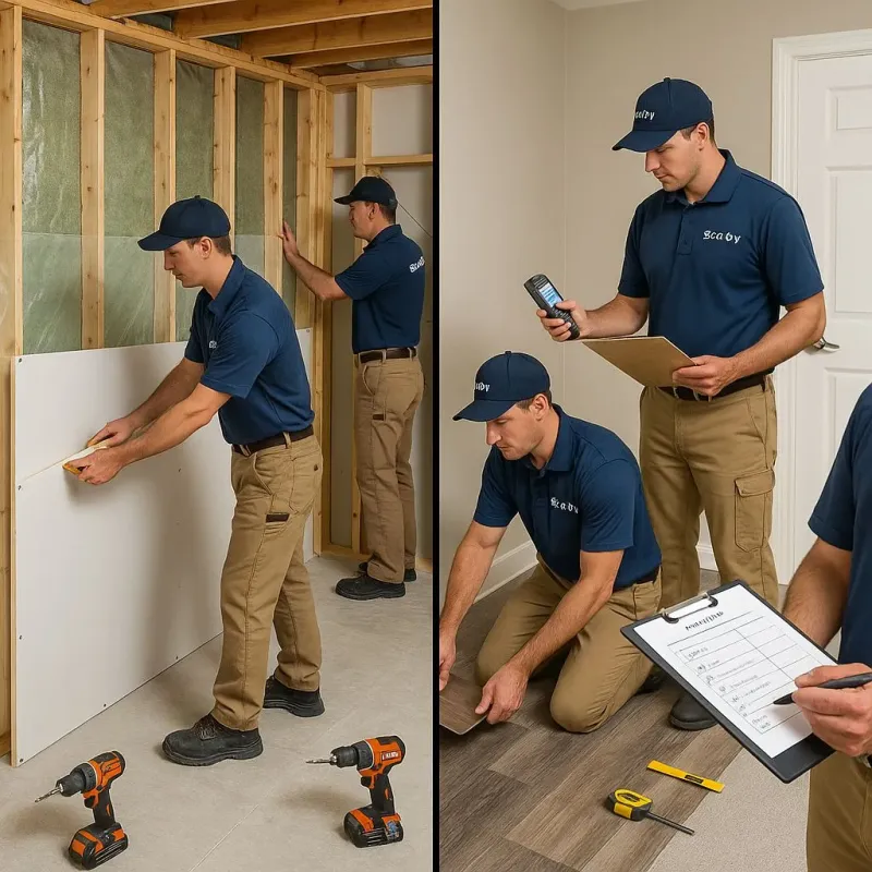 Repairs and Reconstruction process in Blue Earth, MN