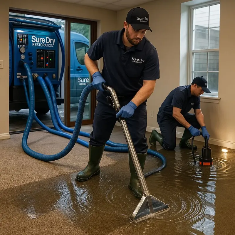 Water Extraction and Removal process in Blue Earth, MN